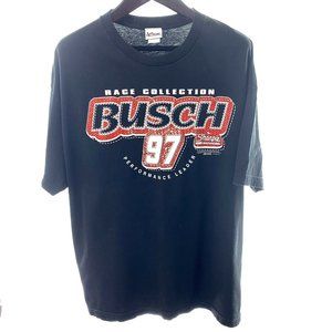 Kurt Busch 97 2XL T-shirt Vintage 2000 Black